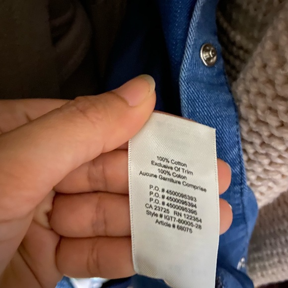 Wilfred free/ Aritzia denim dress - Picture 7 of 7